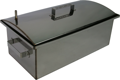 Коптильня двухъярусная нержавейка БК.06+сумка из брезента в подарок